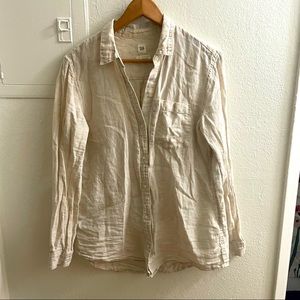 GAP Linen “Boyfriend Shirt”
